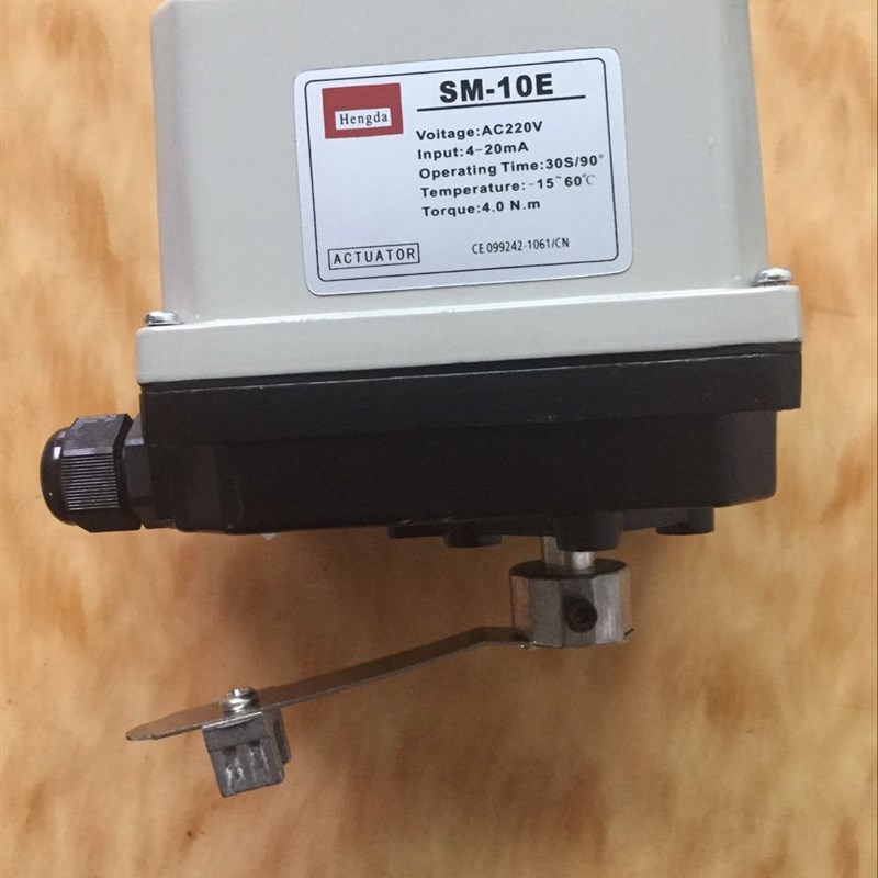 HENGDA电动执行器SM-10E 模以量4-20MA控制时间60秒,SM-10E 30S