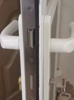 塑钢门多点连身门锁加长铝合金断桥铝8530锁具多V点门锁多点锁体