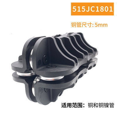 手动铜铝管调直机手持式油管矫正工具钢管铝管直空调校直器方便操
