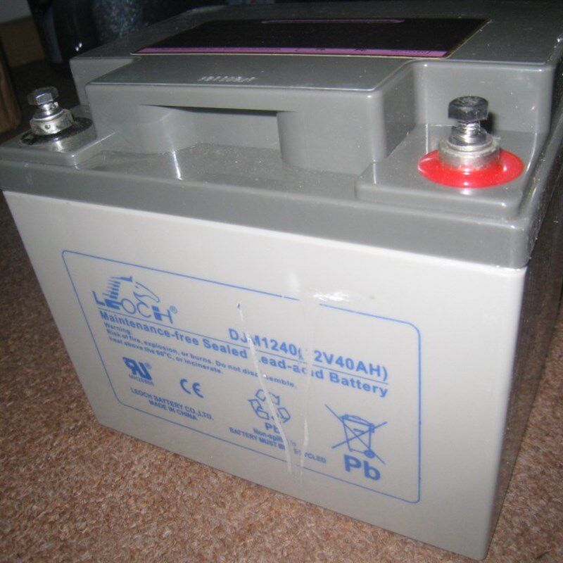 原厂LEOCH理士DJM1240 12V40AH直流屏电柜/UPS电源蓄电池