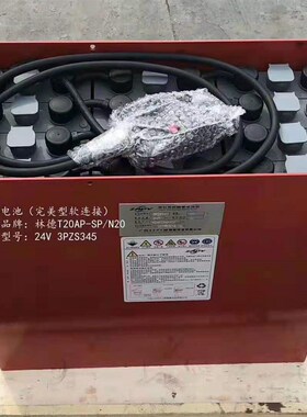 林德叉车电瓶T20/T16/L10/L12/L14/L16叉车电池组铅酸加液水电池