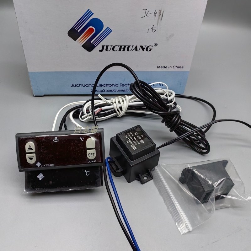 巨创JUCHUANG暖柜微电脑温控器暖柜控制器 JC-631双显示锅炉温控