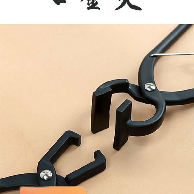 拉链安装钳 平口钳夹皮钳较框钳口金夹手工DIY皮具箱包辅助工具钳