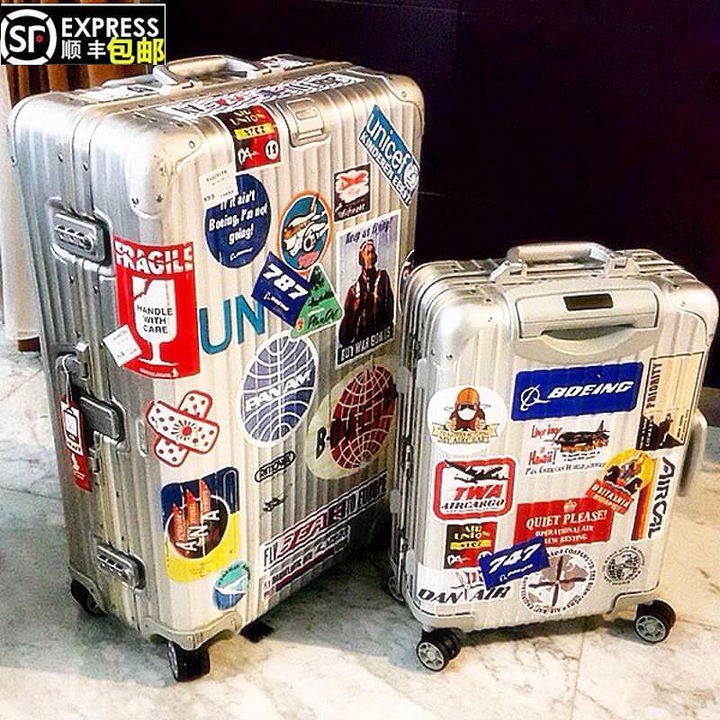 铝框拉杆箱万向轮20/28寸男旅行箱硬箱女箱子26PC旅行李箱24/30寸