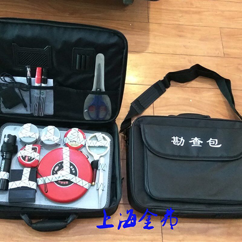 交通事故勘查g包 事故现场勘察包 交通勘察箱 勘察痕迹工具单肩包