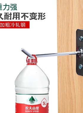 多功能加长挂钩墙壁打孔 展示墙壁钩子牢固家用墙配件挂钩金属