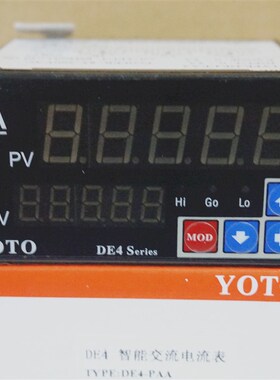 北崎YOTO 数显高精度智能上下限电流电压表 DE4-PAA/PAV/PDA/PDV