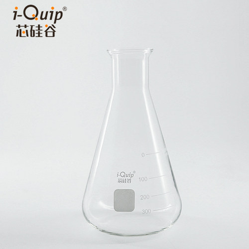 芯硅谷 R2584 广口三角瓶玻璃三角瓶耐高温刻度清晰100ml-5000ml