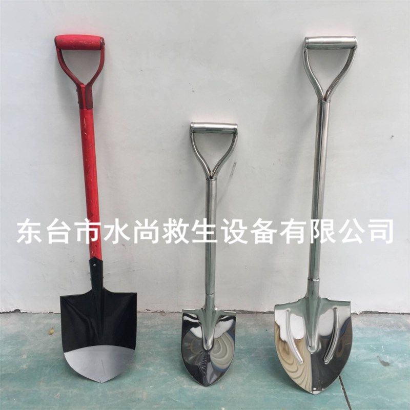 不锈钢消防铲  不锈钢304消防沙铁锹 植树防汛不锈钢园林消防铲子