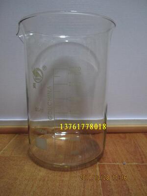 蜀牛牌GG-17/2000ML低型烧杯/玻璃烧杯/玻璃器具/玻璃器皿/实物图
