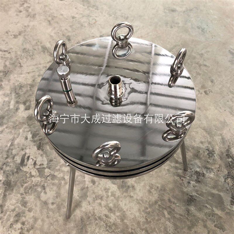 不锈钢304正压过滤器实验室精密过滤器桶式负压真空抽滤装置双层