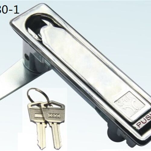 A-180-1KEY//  A-180-2KEY弹跳转动式防水平面锁