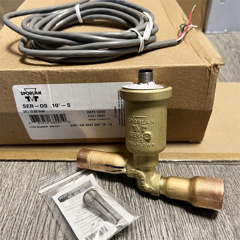 原装SPORLAN斯波兰电子膨胀阀SER-DS10-S SEH-P-20-S SERI-JS-M12
