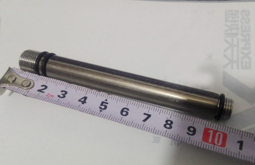淋浴三档内接细杆三通维修不锈钢转换阀内部连接杆0.9*1.2mm
