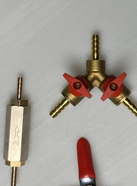 柴暖配件大全油管阀门开关三通直通驻车加热器燃油暖风机逆止阀