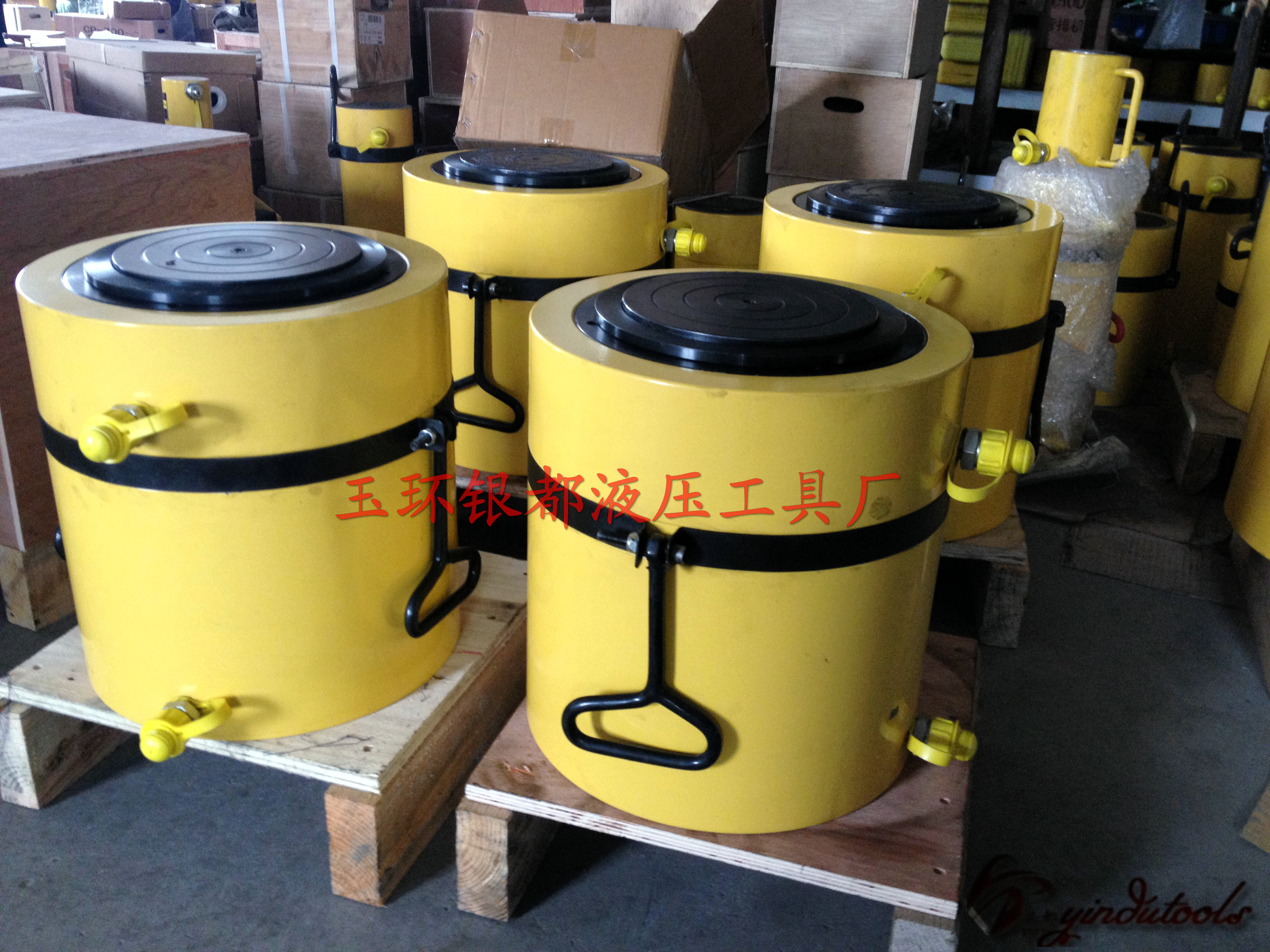 大吨位双作用千斤顶 液压千斤顶 200T 200mm行程 200吨液压油缸
