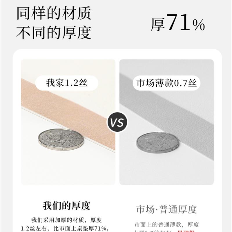 椭圆形桌布防水防油免洗防烫公主风餐桌垫摺叠伸缩圆桌茶几保护垫