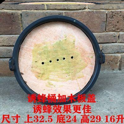 诱蜂桶带盖5个装中蜂诱蜂桶黑色塑料桶野外引蜂土蜂诱蜂桶3个装