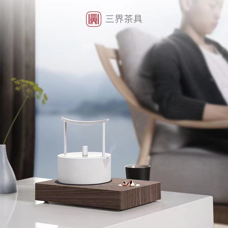 三界S5-A观山电陶炉日式煮茶器家用泡茶壶保温烧水壶白茶黑茶普洱