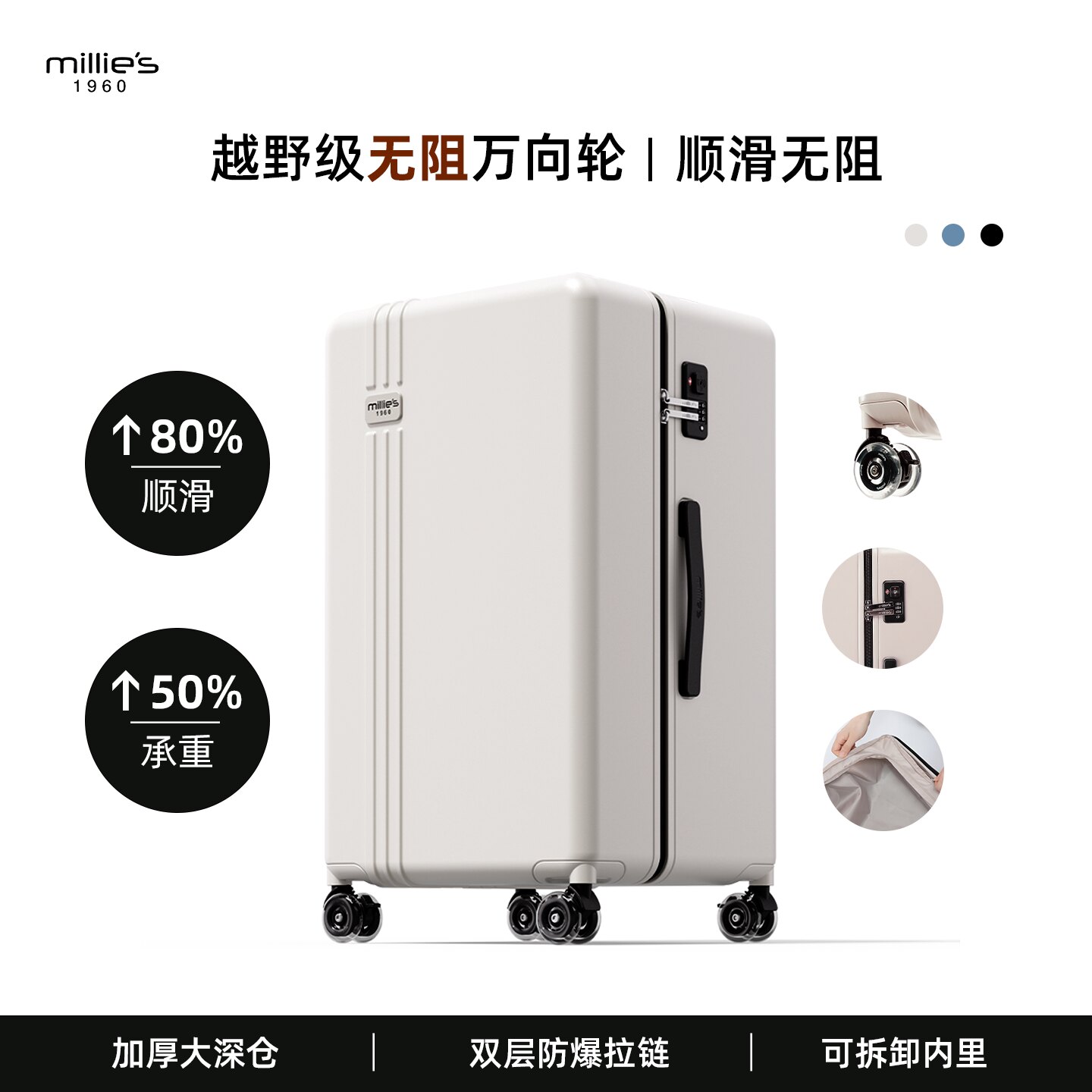 更轻!和铝框箱一样承重,可坐人