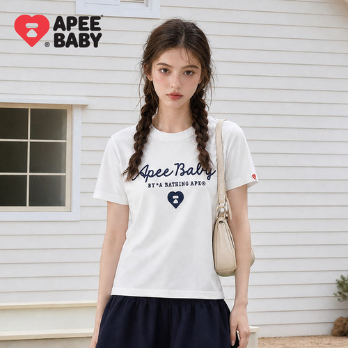 APEE修身显瘦型T恤女