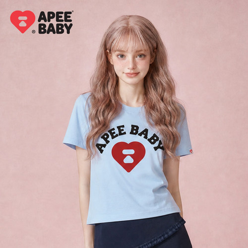 APEE2026夏季新款休闲短袖T恤
