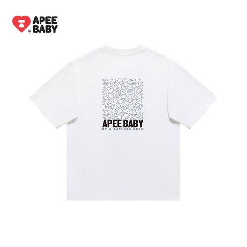 APEE百搭印花短袖T恤女款