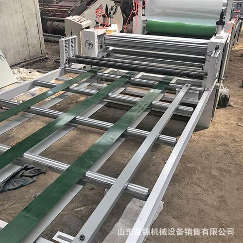 pvc高光膜大板贴纸机 x木纹纸涂胶复合贴面机 平面复合机