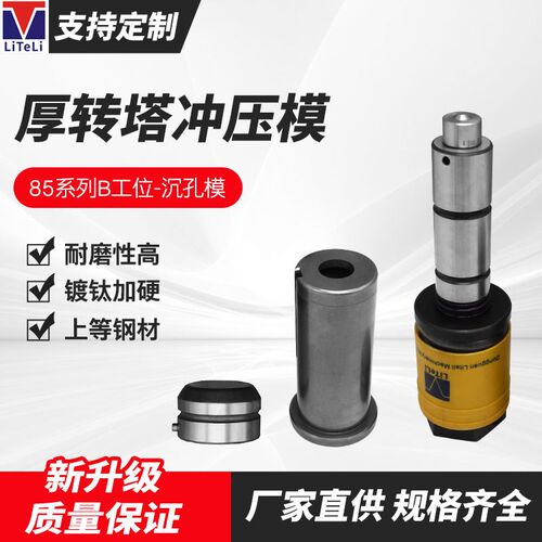 东莞力特b利数控冲床厚转塔特殊成型B工位沉孔头 数冲模具加工定
