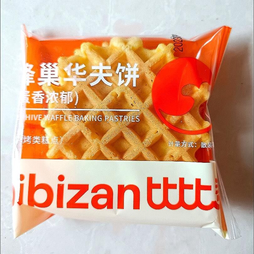 比比赞华夫饼面包整箱早餐速食蛋糕健康零食小吃懒人饼干休闲食品