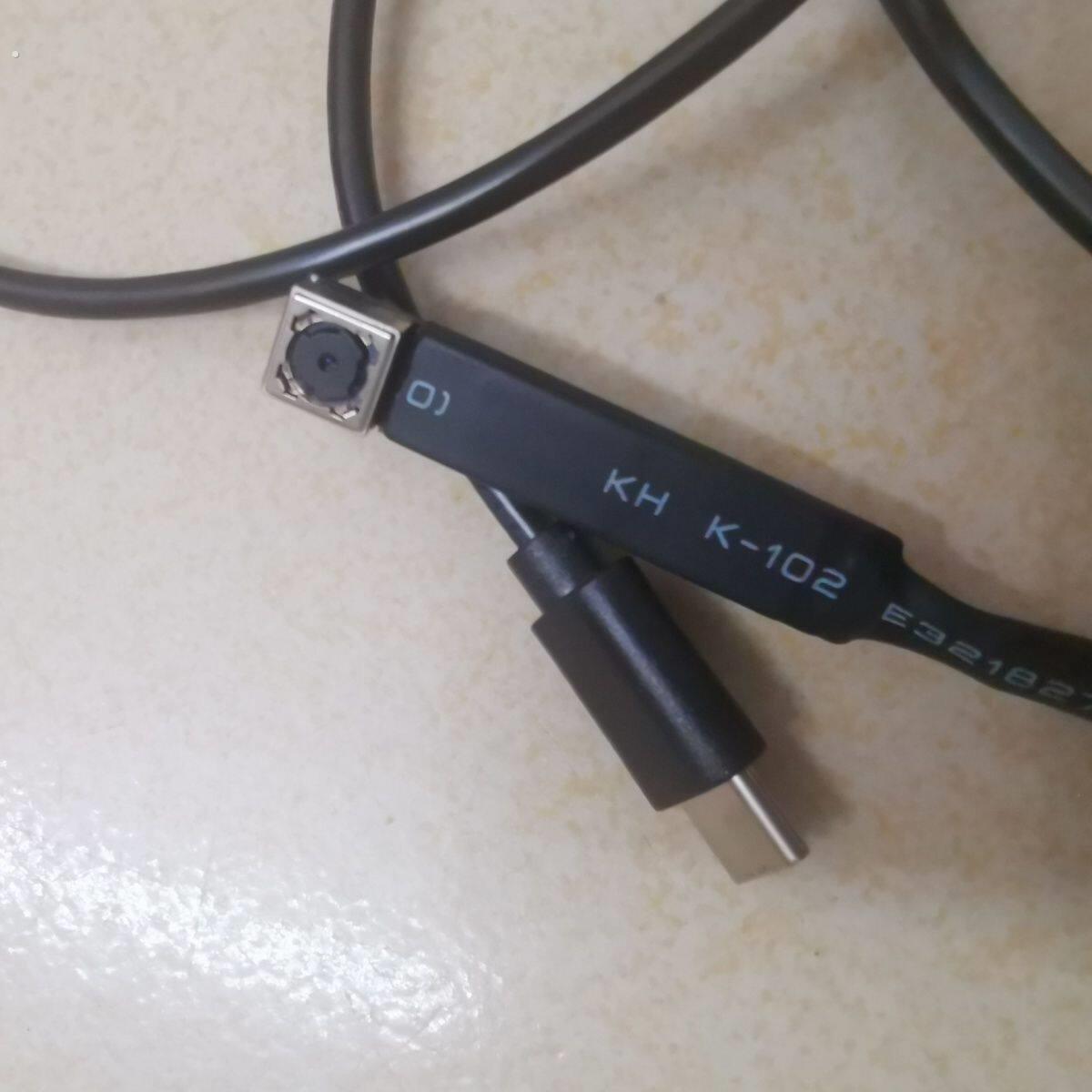 手机外接摄像头高清自动对焦监控镜头带麦克风无灯 侧面扁形 摄像