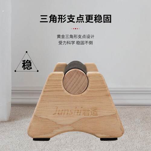便携俯卧撑支架实木俄挺支架单双杠倒立架家用街健力量训练器加粗