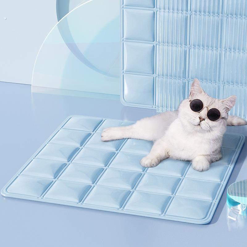 宠物冰垫降温猫窝夏季狗狗凉席睡垫凉垫狗窝冰窝夏天冰爽坐垫猫咪