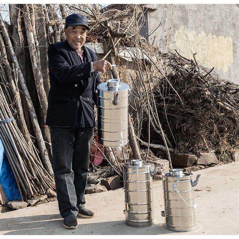 特厚穿心木柴烧水炉家用快壶烧心老式烧心壶不锈钢空心烧柴烧水壶