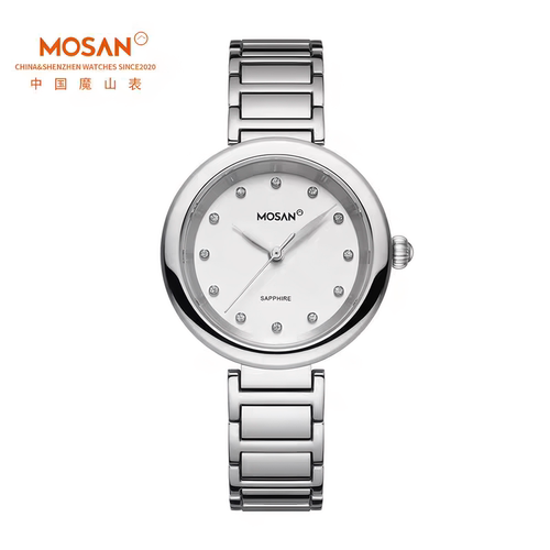 魔山（MOSAN）雅韵系列女士防水轻奢手表MS009008