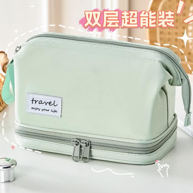 化妆包女士2025新款高端化妆品收纳包大容量防水洗漱包手提简约图片