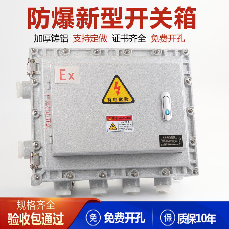 防爆开关箱配电装置接线箱检修仪表控制操作柱插座监控.端子箱电