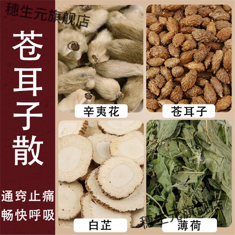 苍耳子散合玉屏风黄芪白术