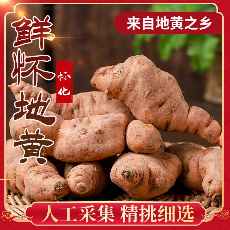焦作怀地黄鲜生地2500克5斤