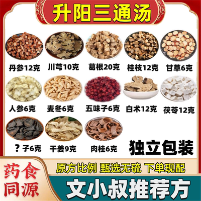 升阳三通汤材文小叔原方丹