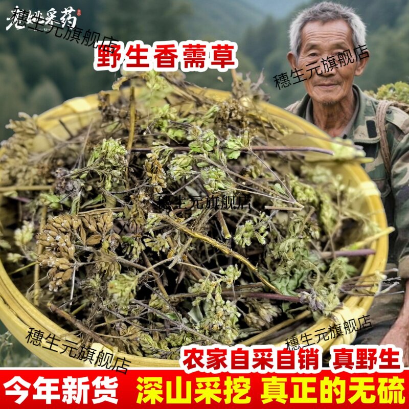 云南野生香薷草材500g精