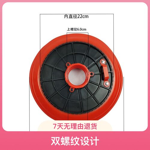 两用手动600CC900CC黄油枪工具吸油盘压油盘15-13公斤黄油桶通用