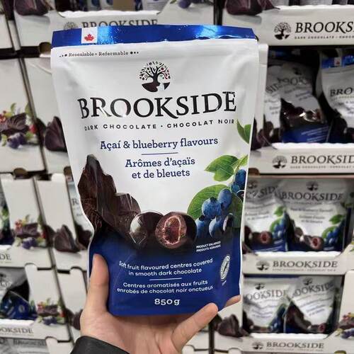 Brookside蓝莓汁夹心巧克力豆850