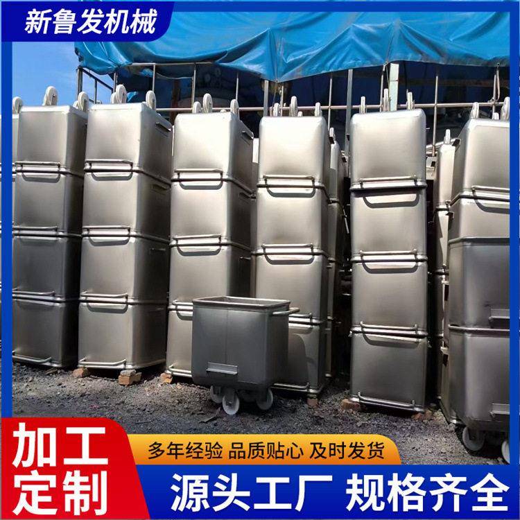食品不锈钢桶料车肉桶车肉料车物料车304不锈钢料车