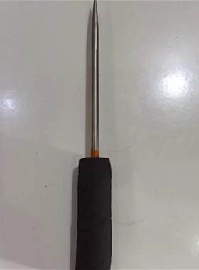 防滑手柄不锈钢冰插碎冰锥海鲜急冻凿冰器碎冰针冰锥子除冰工具