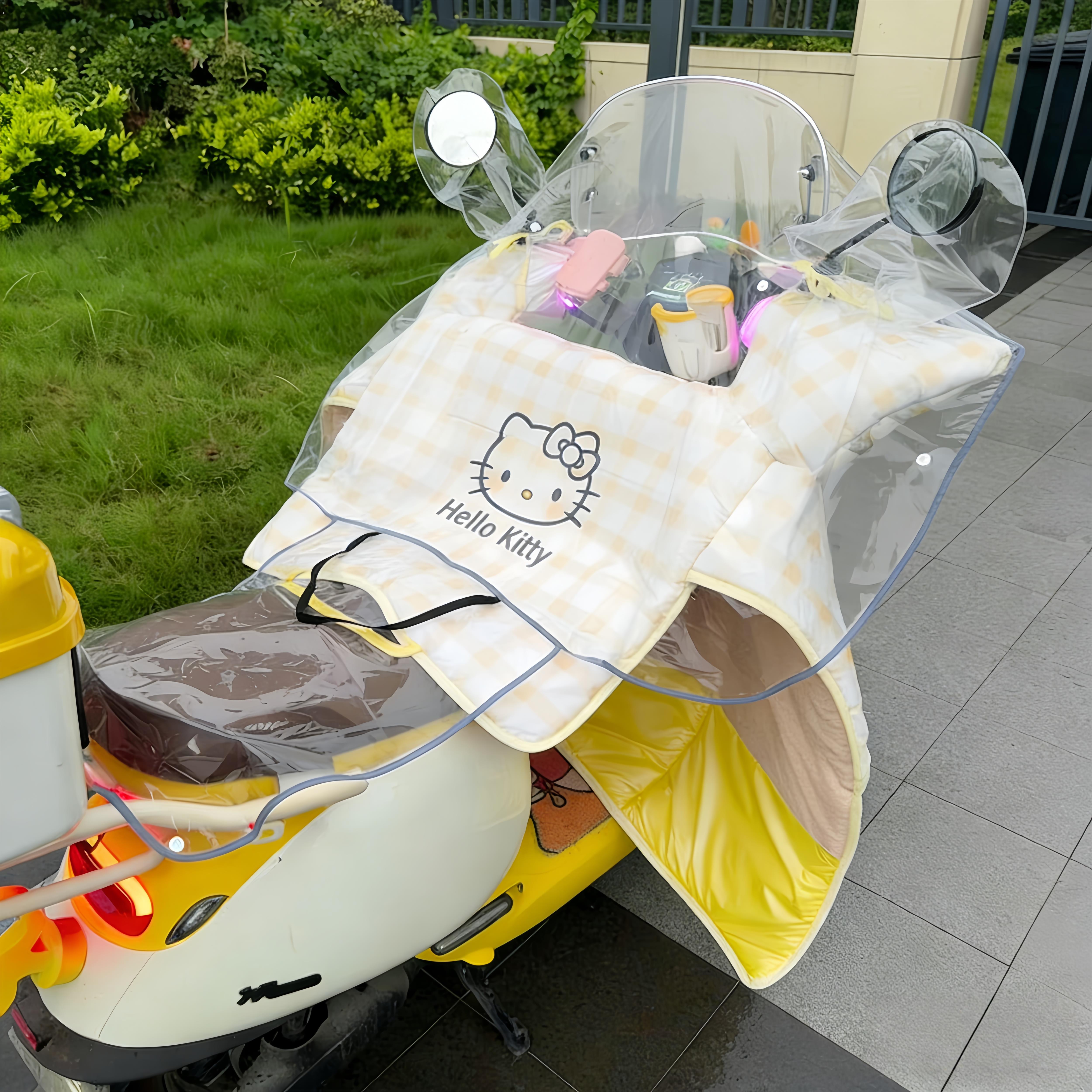中控罩防雨车子车罩透明防水防尘电动车罩全罩耐用加厚通用防晒套