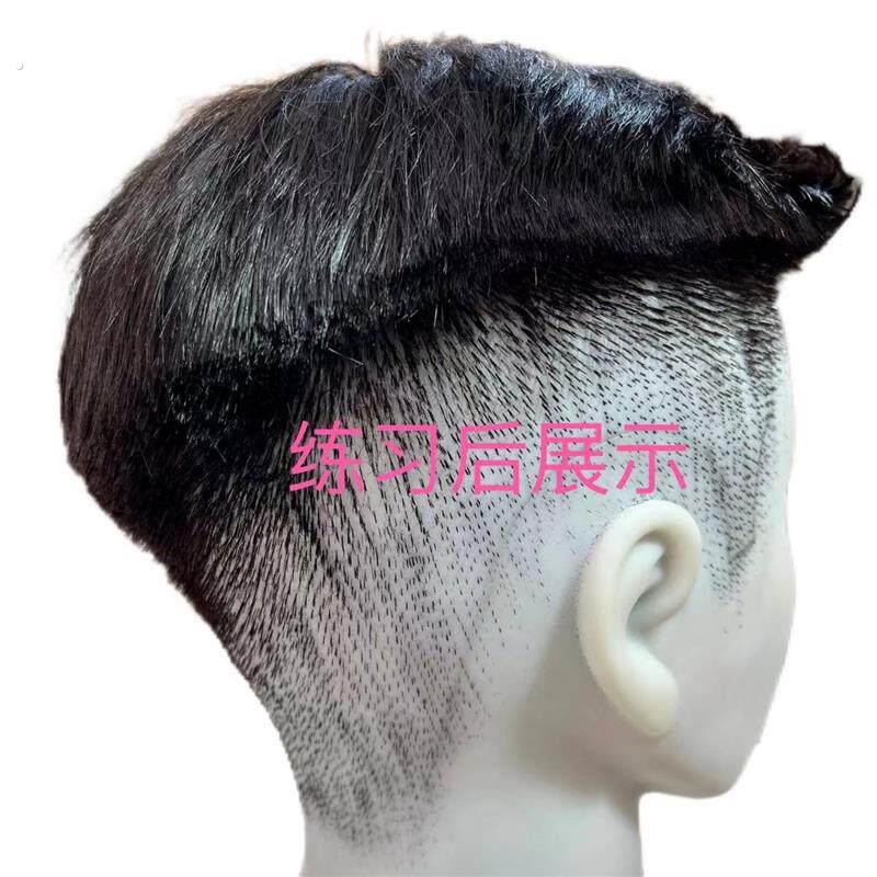 魔术头模可以反复练习推剪练习油头渐变发型理发学员