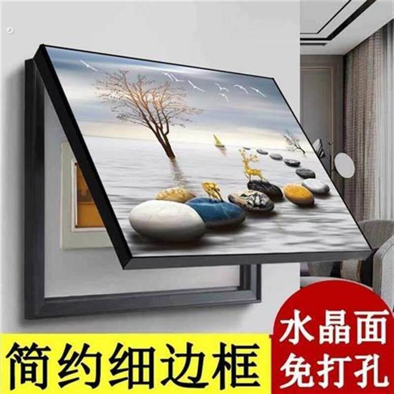 大芬油画村电表箱电表箱装饰画免打孔现代简约总开关电闸盒遮挡配