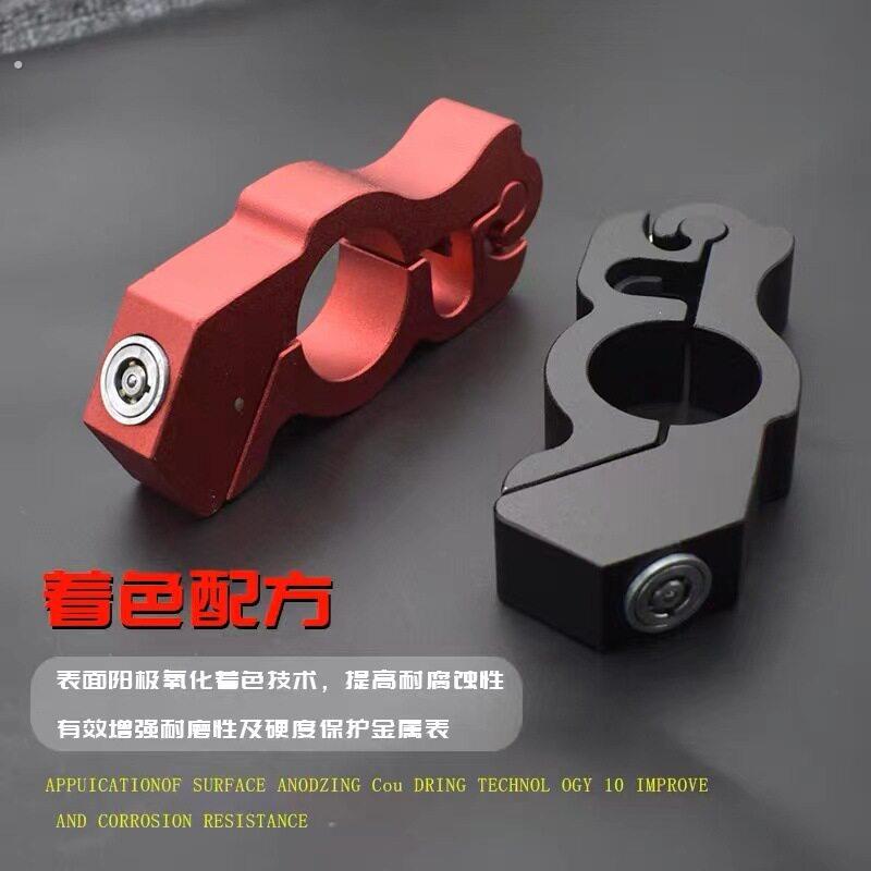 防盗车把油门钥匙锁锁电动车机车自行车电动车可携式把手锁煞车锁