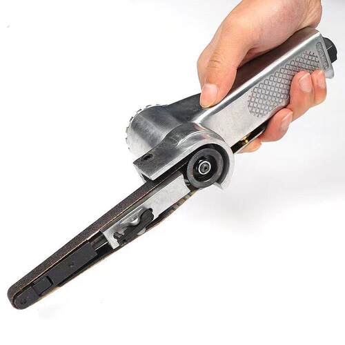 砂带机小型 330*10气动沙带机工业级520*20手持砂带打磨机抛光机
